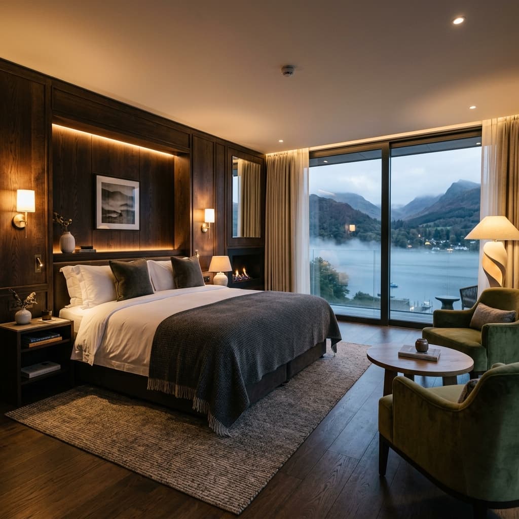 Luxury suite overlooking Ullswater